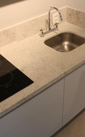 Studio à venda com 26m², 1 quarto e sem vagaCozinha