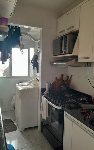 Apartamento à venda com 55m², 2 quartos e 1 vaga Apartamento à venda com 55m², 2 quartos e 1 vagaÁrea de serviço
