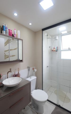 Apartamento à venda com 50m², 2 quartos e 1 vagaBanheiro Social