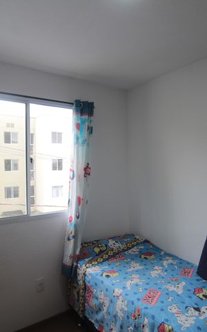 Apartamento à venda com 50m², 2 quartos e 1 vagaQuarto 2