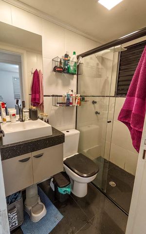 Apartamento à venda com 91m², 2 quartos e 1 vagaBanheiro