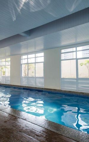 Apartamento à venda com 147m², 3 quartos e 2 vagas Apartamento à venda com 147m², 3 quartos e 2 vagasÁrea comum - Piscina