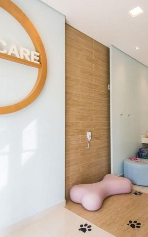 Apartamento à venda com 147m², 3 quartos e 2 vagas Apartamento à venda com 147m², 3 quartos e 2 vagasÁrea comum - Pet Care