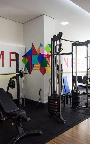 Apartamento à venda com 147m², 3 quartos e 2 vagas Apartamento à venda com 147m², 3 quartos e 2 vagasÁrea comum - Academia