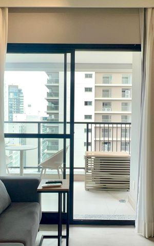 Apartamento para alugar com 37m², 1 quarto e sem vaga Apartamento para alugar com 37m², 1 quarto e sem vagaVaranda