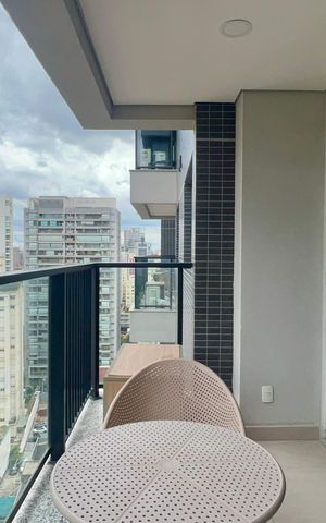 Apartamento para alugar com 37m², 1 quarto e sem vaga Apartamento para alugar com 37m², 1 quarto e sem vagaVaranda