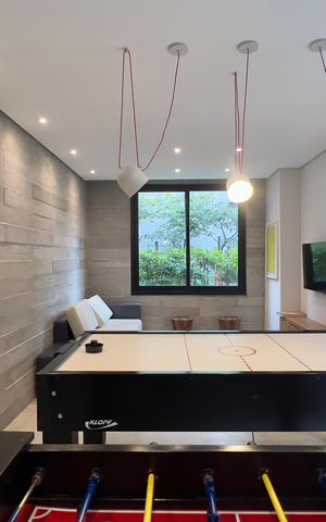 Apartamento para alugar com 37m², 1 quarto e sem vaga Apartamento para alugar com 37m², 1 quarto e sem vagaSalão de jogos