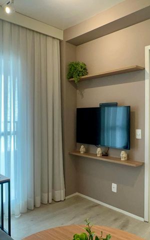 Apartamento para alugar com 37m², 1 quarto e sem vaga Apartamento para alugar com 37m², 1 quarto e sem vagaSala