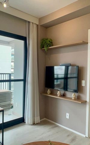 Apartamento para alugar com 37m², 1 quarto e sem vaga Apartamento para alugar com 37m², 1 quarto e sem vagaSala