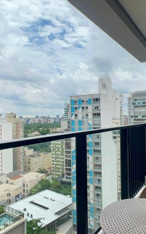 Apartamento para alugar com 37m², 1 quarto e sem vaga Apartamento para alugar com 37m², 1 quarto e sem vagaVaranda