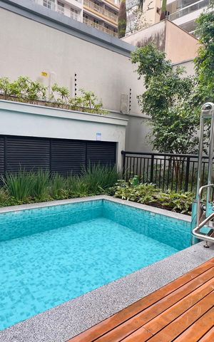Apartamento para alugar com 37m², 1 quarto e sem vaga Apartamento para alugar com 37m², 1 quarto e sem vagaPiscina