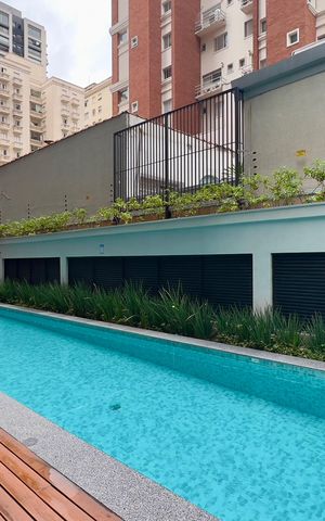 Apartamento para alugar com 37m², 1 quarto e sem vaga Apartamento para alugar com 37m², 1 quarto e sem vagaPiscina