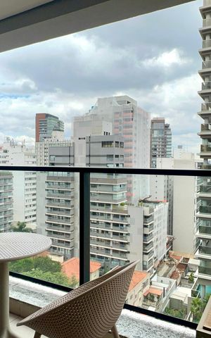 Apartamento para alugar com 37m², 1 quarto e sem vaga Apartamento para alugar com 37m², 1 quarto e sem vagaVaranda