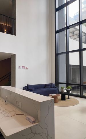 Apartamento para alugar com 37m², 1 quarto e sem vaga Apartamento para alugar com 37m², 1 quarto e sem vagaHall de entrada