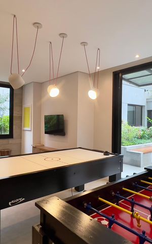 Apartamento para alugar com 37m², 1 quarto e sem vaga Apartamento para alugar com 37m², 1 quarto e sem vagaSalão de jogos
