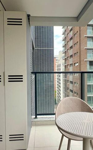 Apartamento para alugar com 37m², 1 quarto e sem vaga Apartamento para alugar com 37m², 1 quarto e sem vagaVaranda