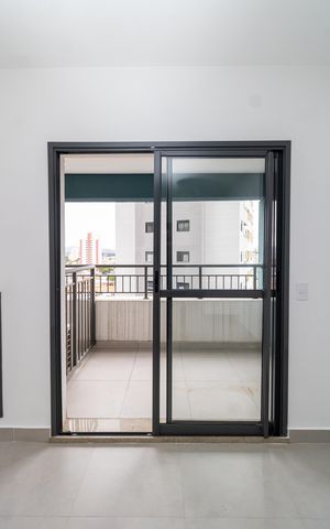 Studio à venda com 27m², 1 quarto e sem vaga Studio à venda com 27m², 1 quarto e sem vagaVaranda