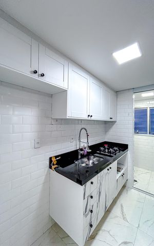 Apartamento à venda com 120m², 2 quartos e 2 vagasCozinha