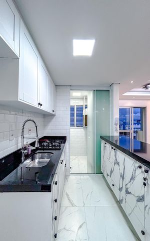 Apartamento à venda com 120m², 2 quartos e 2 vagasCozinha