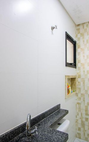 Apartamento à venda com 52m², 2 quartos e 1 vaga Apartamento à venda com 52m², 2 quartos e 1 vagaBanheiro Social
