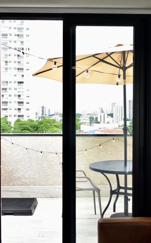 Apartamento à venda com 51m², 1 quarto e sem vagaVaranda