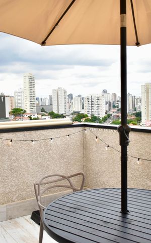 Apartamento à venda com 51m², 1 quarto e sem vagaVaranda