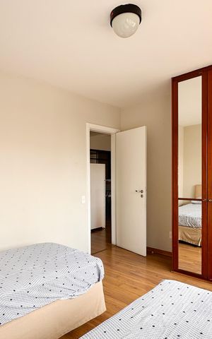 Apartamento para alugar com 45m², 2 quartos e 2 vagasQuarto 1
