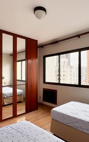 Apartamento para alugar com 45m², 2 quartos e 2 vagasQuarto 1