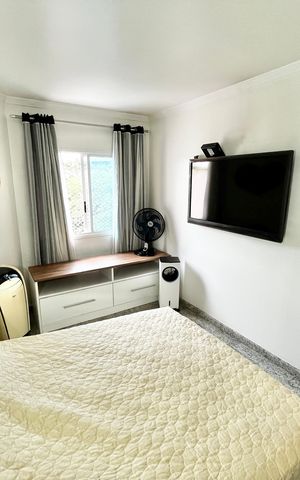 Apartamento à venda com 151m², 4 quartos e 2 vagas Apartamento à venda com 151m², 4 quartos e 2 vagasQuarto 3 - Suíte