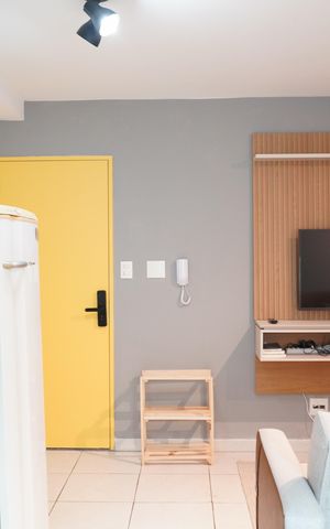 Studio à venda com 31m², 1 quarto e sem vagaKitnet