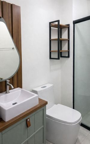 Apartamento para alugar com 47m², 2 quartos e 1 vaga Apartamento para alugar com 47m², 2 quartos e 1 vagaBanheiro