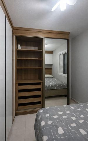 Apartamento para alugar com 47m², 2 quartos e 1 vaga Apartamento para alugar com 47m², 2 quartos e 1 vagaQuarto 1