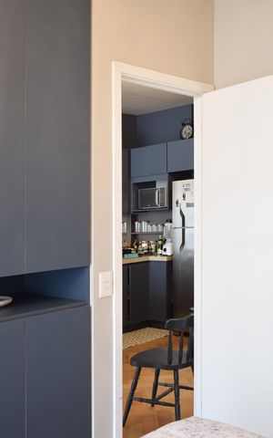 Apartamento à venda com 44m², 1 quarto e 1 vagaQuarto