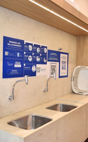 Apartamento à venda com 44m², 1 quarto e 1 vagaLavanderia