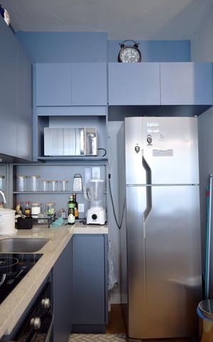 Apartamento à venda com 44m², 1 quarto e 1 vagaCozinha