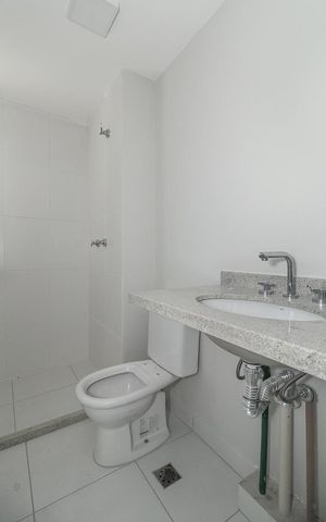 Apartamento à venda com 127m², 3 quartos e 2 vagasBanheiro da Suíte 2