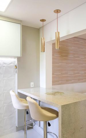 Apartamento à venda com 74m², 2 quartos e 2 vagasCozinha