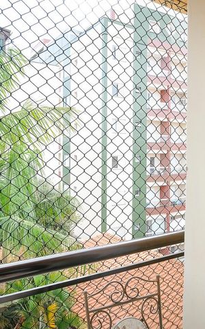 Apartamento à venda com 74m², 2 quartos e 2 vagasVaranda da sala