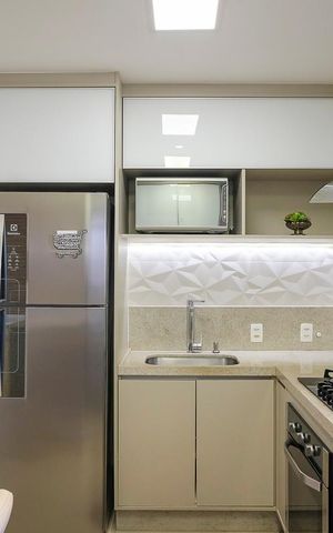 Apartamento à venda com 74m², 2 quartos e 2 vagasCozinha
