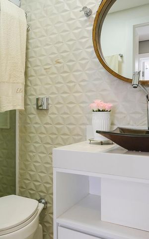 Apartamento à venda com 74m², 2 quartos e 2 vagasBanheiro social