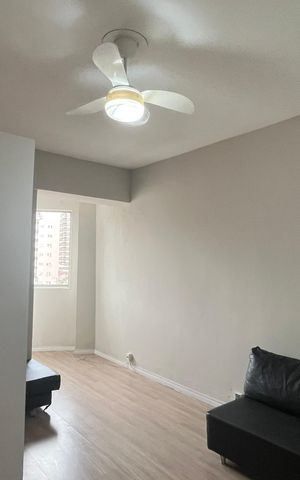 Apartamento à venda com 37m², 1 quarto e 1 vaga