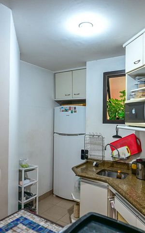 Apartamento para alugar com 72m², 1 quarto e 1 vagaCozinha