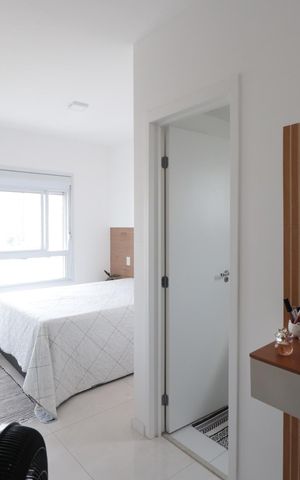 Apartamento à venda com 106m², 3 quartos e 2 vagasQuarto 2 - Suíte