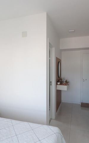 Apartamento à venda com 106m², 3 quartos e 2 vagasQuarto 2 - Suíte