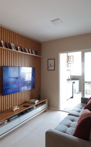Apartamento à venda com 106m², 3 quartos e 2 vagasSala