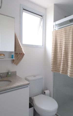 Apartamento à venda com 106m², 3 quartos e 2 vagasBanheiro da Suíte 2