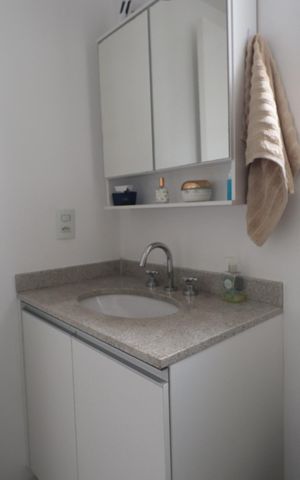 Apartamento à venda com 106m², 3 quartos e 2 vagasBanheiro da Suíte 2