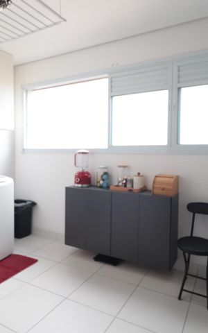 Apartamento à venda com 106m², 3 quartos e 2 vagasÁrea de Serviço