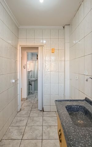 Apartamento à venda com 46m², 1 quarto e sem vaga Apartamento à venda com 46m², 1 quarto e sem vagaCozinha