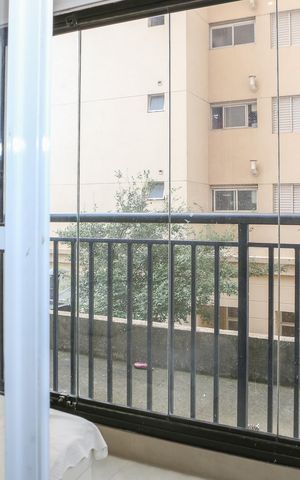 Apartamento à venda com 59m², 1 quarto e 1 vaga Apartamento à venda com 59m², 1 quarto e 1 vagaSacada